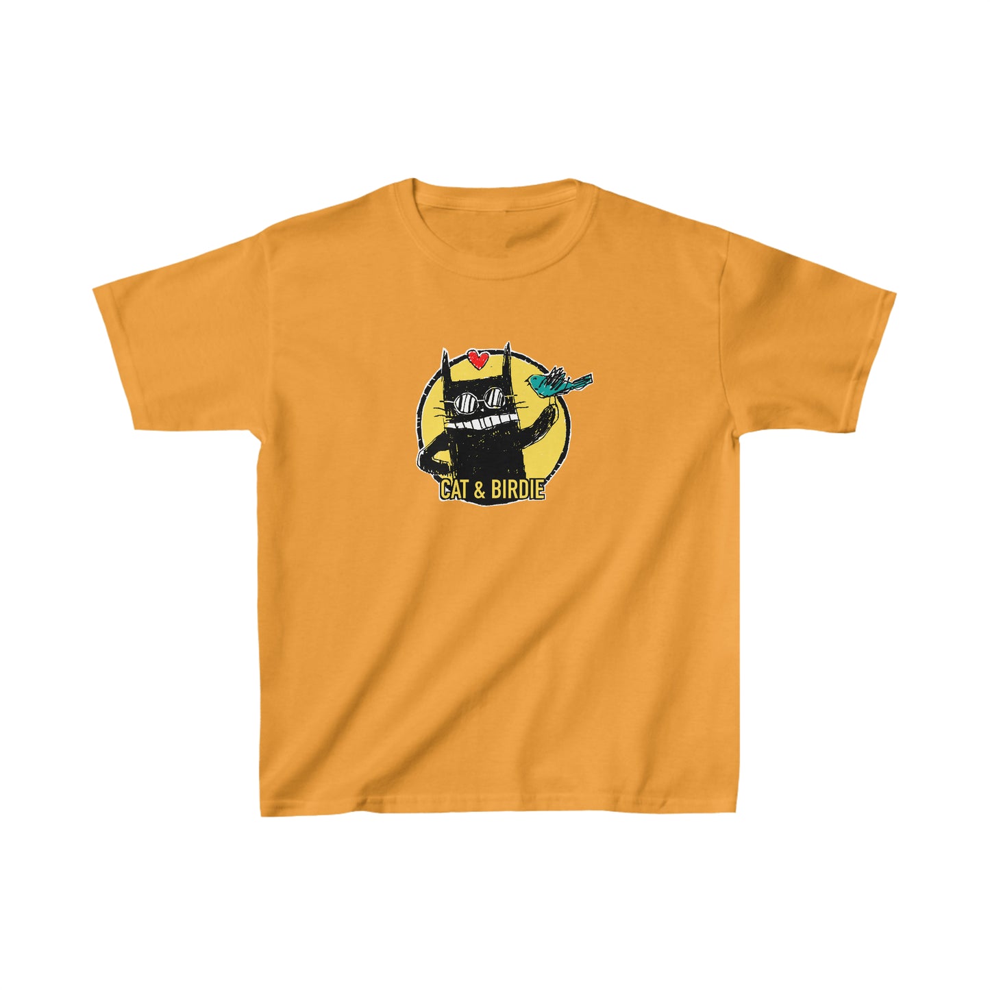 Cat&Birdie  Kids Heavy Cotton™ Tee