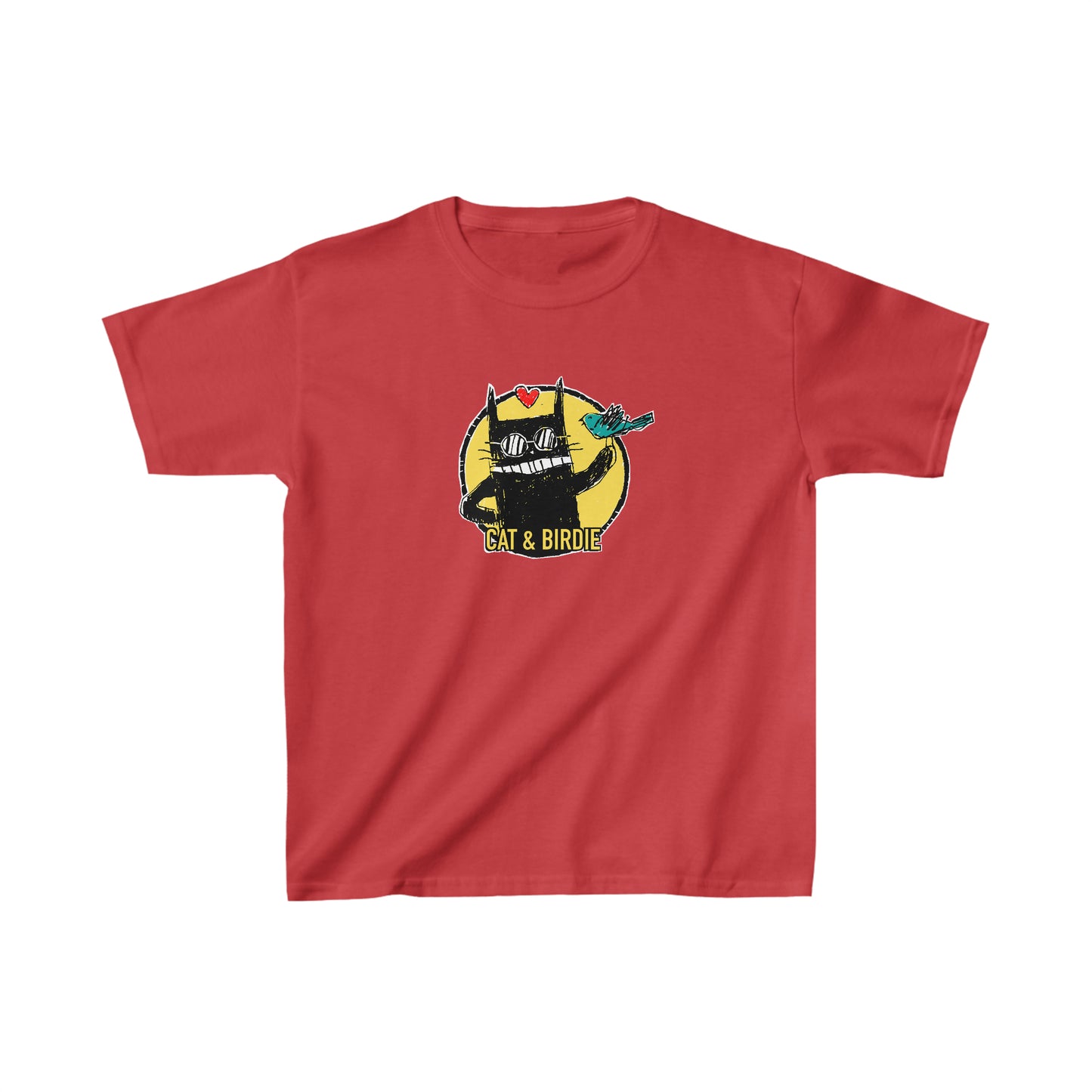 Cat&Birdie  Kids Heavy Cotton™ Tee