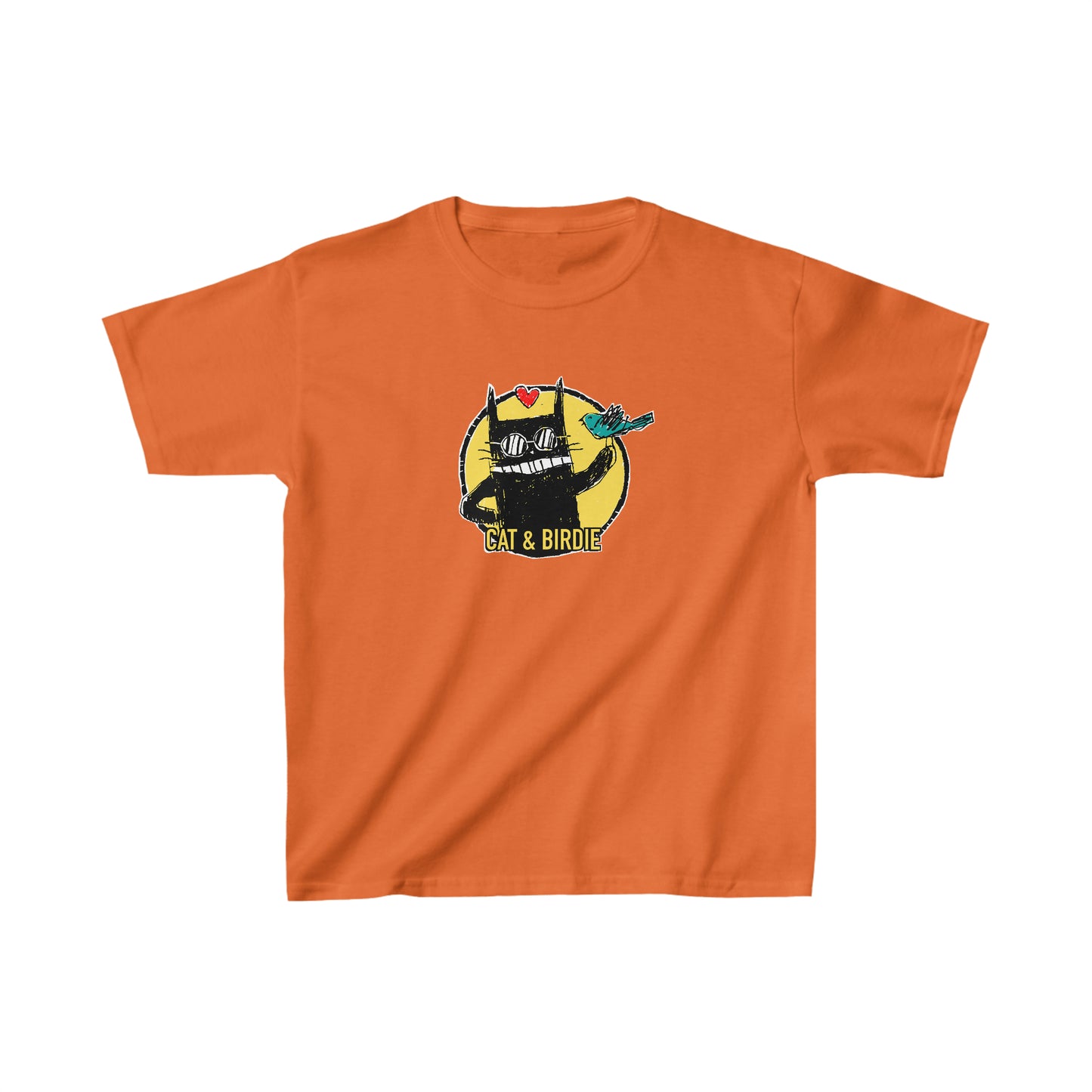 Cat&Birdie  Kids Heavy Cotton™ Tee