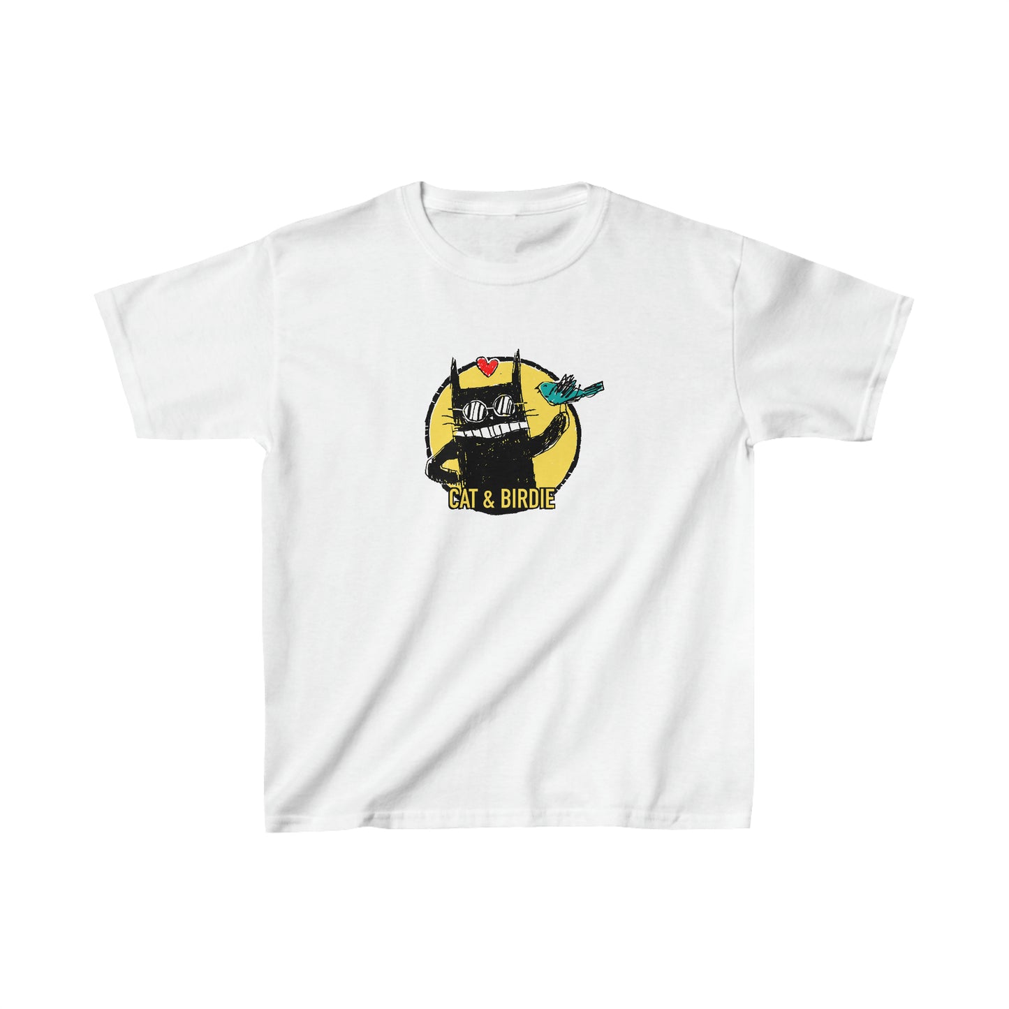 Cat&Birdie  Kids Heavy Cotton™ Tee